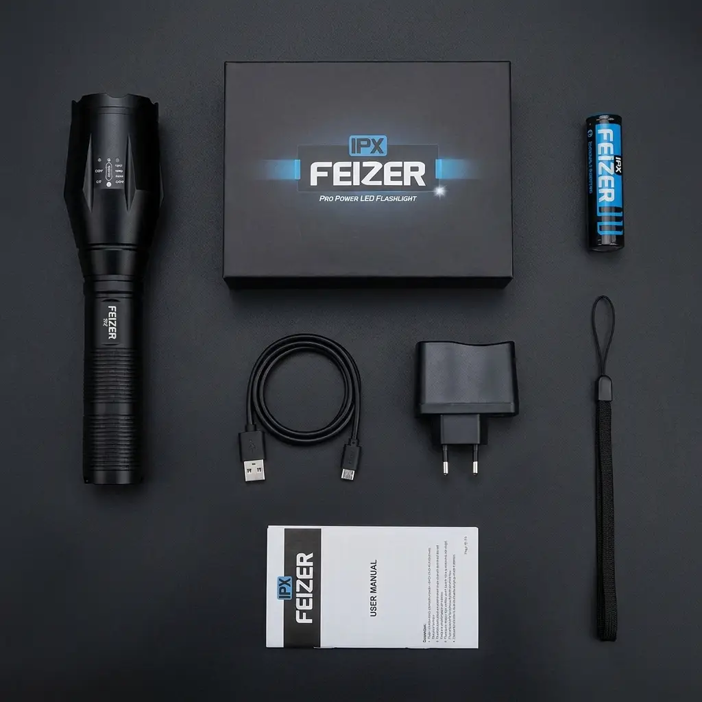 Feizer IPX — obsah balení